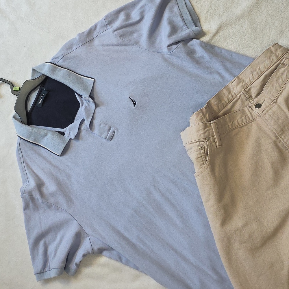 Nautica Sky Blue Polo
